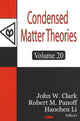 Book cover of: Condensed Matter Theories, Volume 20