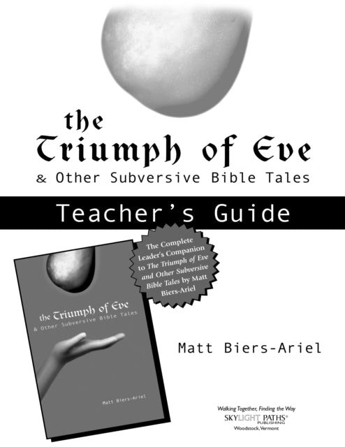 Book cover of: Triumph of Eve Teacher's Guide. By: Matt Biers-Ariel