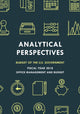 Book cover of: Analytical Perspectives. By: Executive Office Of The President