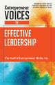 Book cover of: Entrepreneur Voices on Effective Leadership. By: Entrepreneur Media, Inc