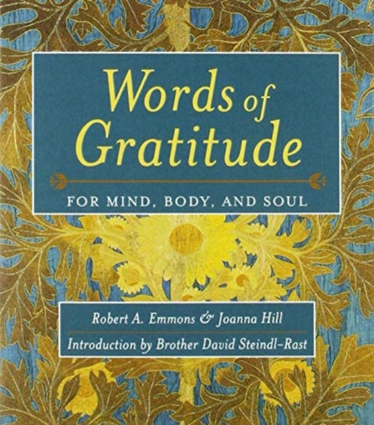 Book cover of: Words of Gratitude Mind Body & Soul. By: Robert A. Emmons