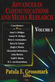 Book cover of: Advances in Communications & Media Research. By: Patula E. Grossmark