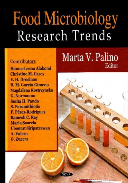 Book cover of: Food Microbiology Research Trends