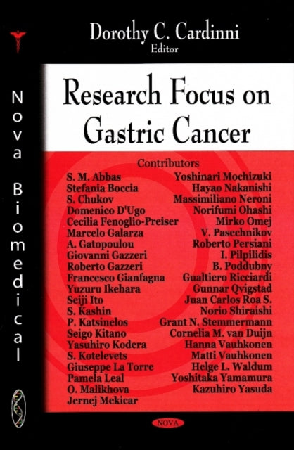Book cover of: Research Focus on Gastric Cancer