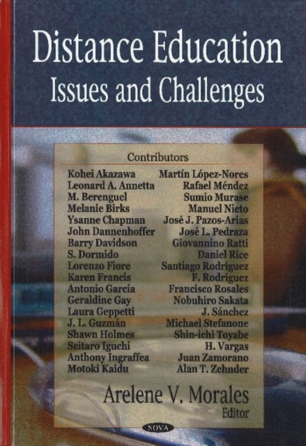 Book cover of: Distance Education