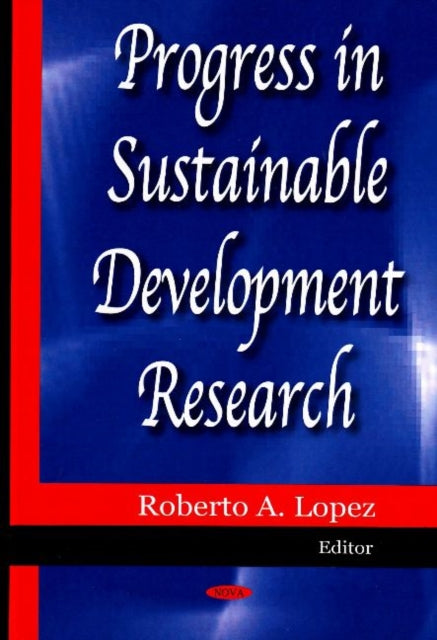 Book cover of: Progress in Sustainable Development Research