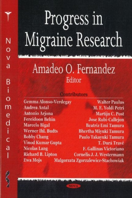 Book cover of: Progress in Migraine Research. By: Amadeo Fernandez