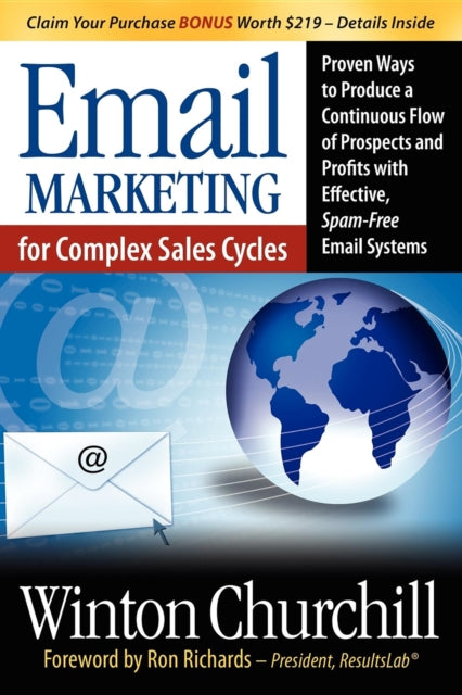 Book cover of: Email Marketing for Complex Sales Cycles. By: Ron Richards