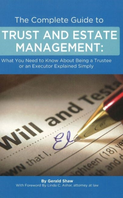 Book cover of: Complete Guide to Trust & Estate Management. By: Gerald Shaw