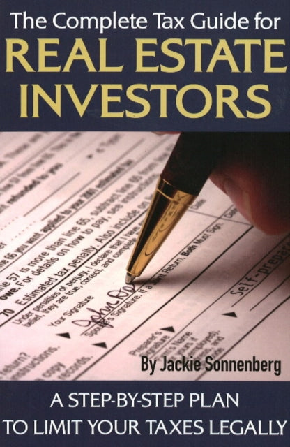Book cover of: Complete Tax Guide for Real Estate Investors. By: Jaclyn L. Sonnenberg