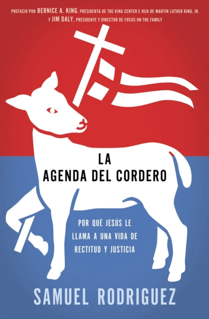 Book cover of: agenda del Cordero. By: Samuel Rodriguez