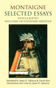 Book cover of: Montaigne: Selected Essays. By: Montaigne, Michel de