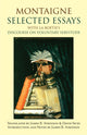 Book cover of: Montaigne: Selected Essays. By: Montaigne, Michel de