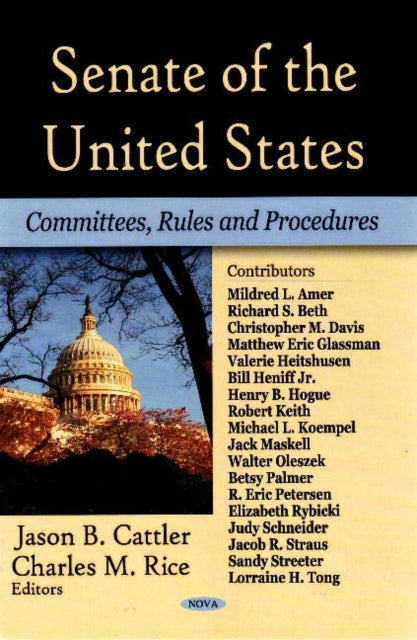 Book cover of: Senate of the U.S.