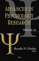 Book cover of: Advances in Psychology Research. By: Alexandra M. Columbus