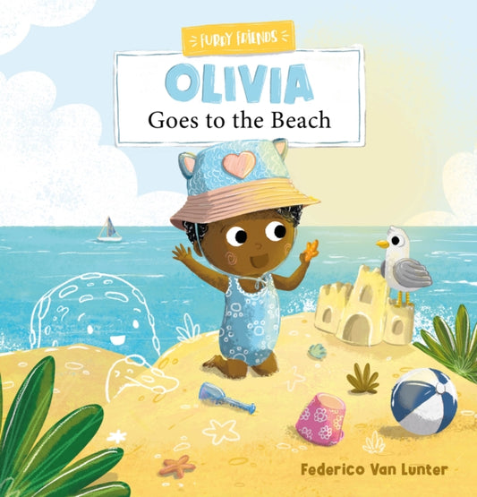 Book cover of: Olivia Goes to the Beach. By: Federico Van Lunter