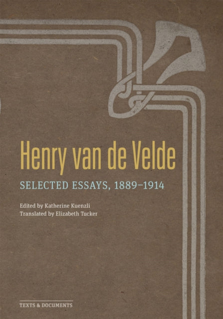 Book cover of: Henry Van de Velde. By: Henry van de Velde