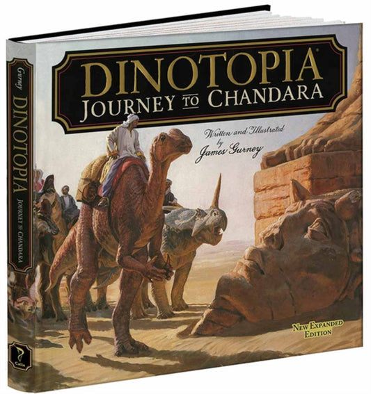 Book cover of: Dinotopia: Journey to Chandara. By: James Gurney