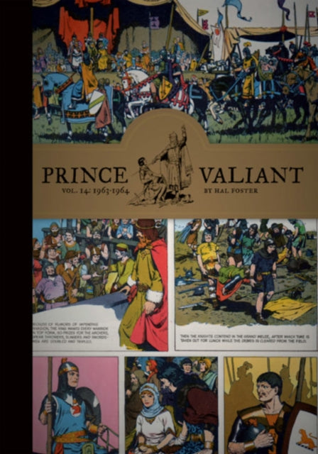 Book cover of: Prince Valiant Vol. 14: 1963-1964. By: Hal Foster