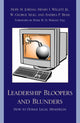 Book cover of: Leadership Bloopers and Blunders. By: Hope M. Jordan