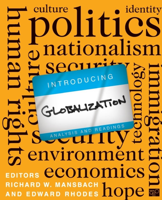 Book cover of: Introducing Globalization. By: Richard W. Mansbach