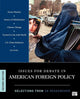 Book cover of: Issues for Debate in American Foreign Policy. By: CQ Researcher