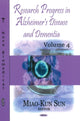 Book cover of: Research Progress in Alzheimer's Disease & Dementia. By: Miao-Kun Sun
