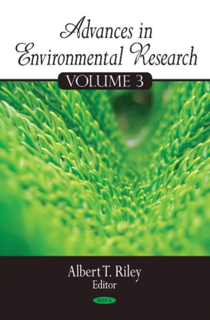 Book cover of: Advances in Environmental Research