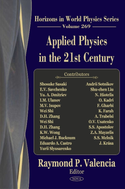 Book cover of: Applied Physics in the 21st Century