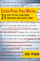Book cover of: Editor-Proof Your Writing. By: Don McNair