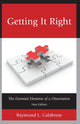 Book cover of: Getting It Right. By: Raymond L. Calabrese