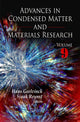 Book cover of: Advances in Condensed Matter & Materials Research. By: Hans Geelvinck