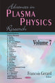 Book cover of: Advances in Plasma Physics Research. By: Francois Gerard