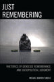Book cover of: Just Remembering. By: Michael Warren Tumolo