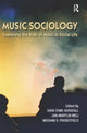 Book cover of: Music Sociology. By: Sara Towe Horsfall