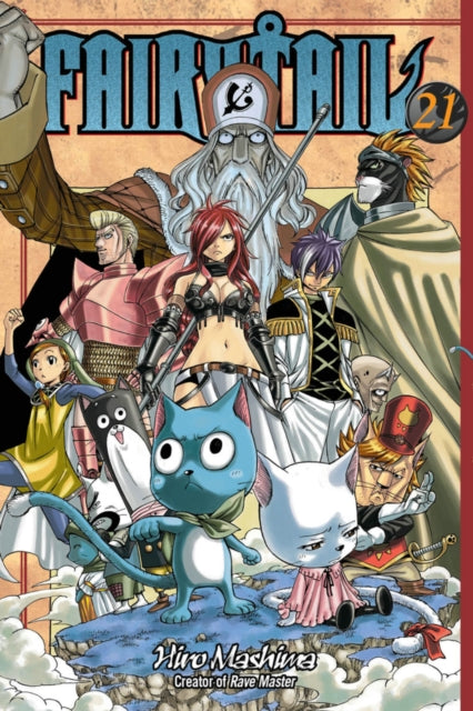 Book cover of: Fairy Tail 21. By: Hiro Mashima