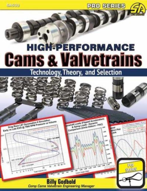 Book cover of: High-Performance Cams & Valvetrains. By: Billy Godbold