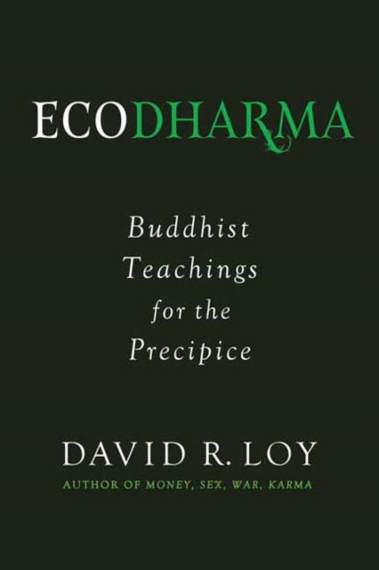 Book cover of: Ecodharma. By: David Loy