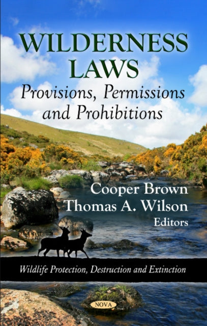 Book cover of: Wilderness Laws. By: Ross W. Gorte