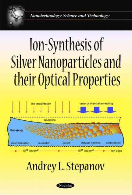 Book cover of: Ion-Synthesis of Silver Nanoparticles & their Optical Properties