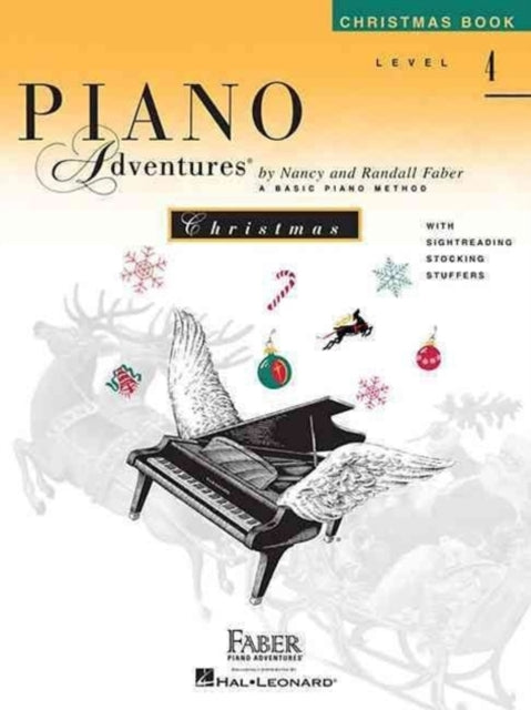 Book cover of: Piano Adventures Christmas Book Level 4