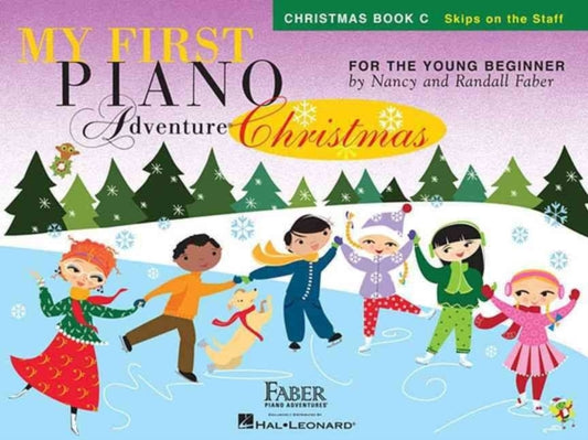Book cover of: My First Piano Adventure - Christmas (Book C - Skips On The Staff)
