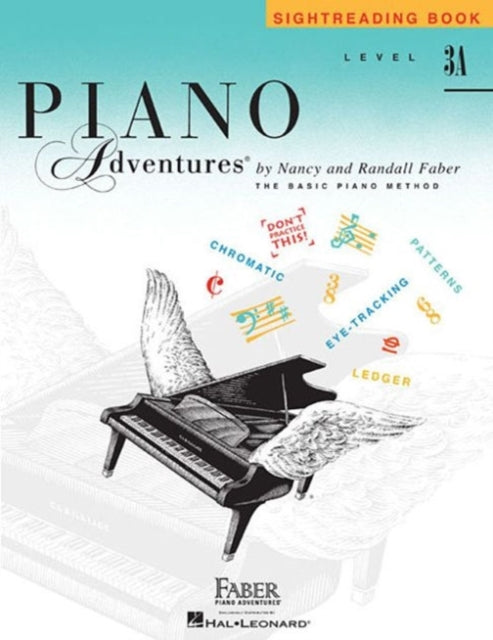 Book cover of: Piano Adventures Sightreading Level 3A. By: Nancy Faber
