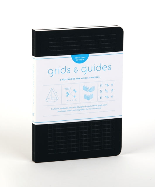 Book cover of: Grids & Guides Softcover (Black) Notebooks. By: Princeton Architectural Press
