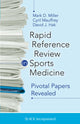 Book cover of: Rapid Reference Review in Sports Medicine. By: Mark D. Miller