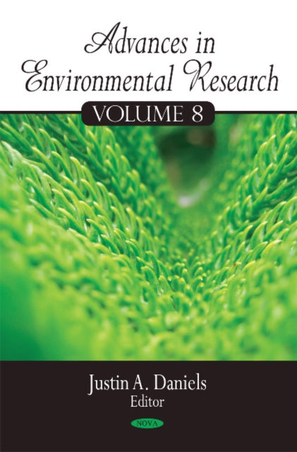 Book cover of: Advances in Environmental Research