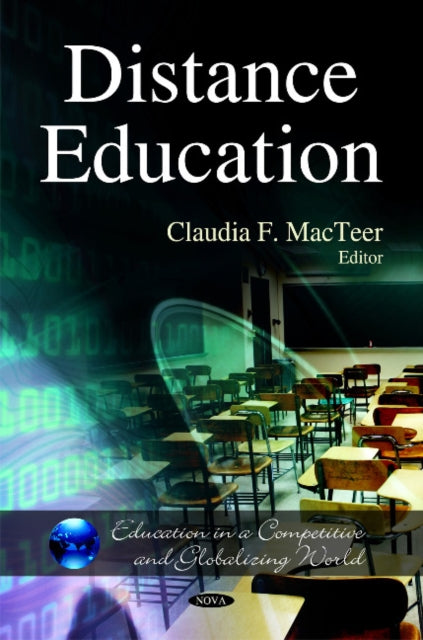 Book cover of: Distance Education. By: Claudia F. MacTeer