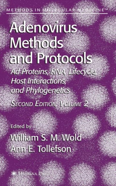 Book cover of: Adenovirus Methods and Protocols. By: William S. M. Wold