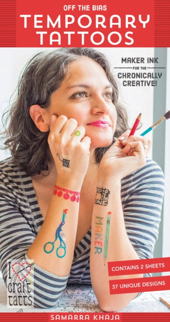 Book cover of: Off the Bias Temporary Tattoos