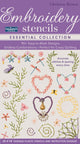 Book cover of: fast2mark™ Embroidery Stencils. By: Christen Brown